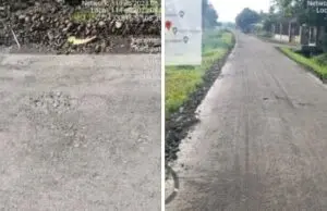 Warga Desa Puloerang Desak Aparat Penegak Hukum, Periksa Proyek Rambat beton Jalan Infeksi