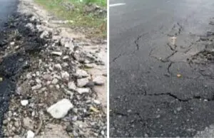 Beberapa Proyek Jalan Di Pemkab Cirebon Gagal Mutu,Gagal Kontruksi