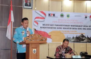 Mansur Ajak Jajarannya, Pemdes dan Masyarakat Gaungkan Semangat Anti Korupsi