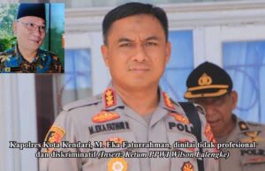 Dinilai Tidak Profesional, Ketum PPWI Desak Kapolri Copot Kapolres Kendari Eka Faturrahman