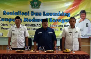 Kemenag KBB Launching Kampung Moderasi Beragama