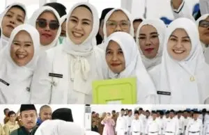 Bupati Cellica Melantik Jabatan Fungsional dan Jabatan Kepala Sekolah Negeri Lingkup Kabupaten Karawang