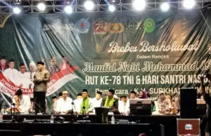 Lautan Manusia, Ribuan Jama’ah Hadir dalam Brebes Bersholawat