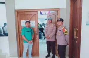 Polsek Kotabaru Rutin Monitoring Kegiatan Ibadah Minggu Jemaat Rumah Ibadah GBI Juanda