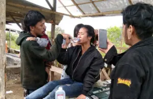Kapolsek Ibun Imbau Pengendara Waspada, Jalan Raya Garut Majalaya Lintas Kamojang Rawan Kecelakaan