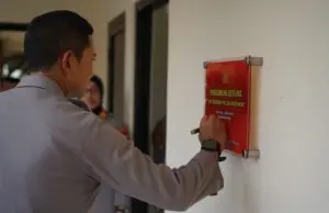 Peresmian Gedung Unit Reskrim & Patung Lodaya Mapolsek Kotabaru