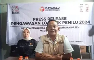 Panwaslu Kecamatan Paseh Bentuk dan Lantik PTPS juga Pengawasan kiriman logistik