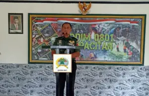 Jaga Kondusivitas Pemilu Kodim Pacitan Gelar Tatap Muka dengan Media