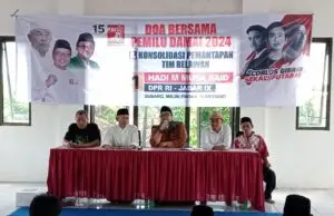 Doa Bersama bersama Relawan Hadi M Musa said dapil DPR RI IX