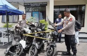 Pelajar SMP di Tasikmalaya Maling Motor dan Kotak Amal, di Ungkap Polsek Tawang