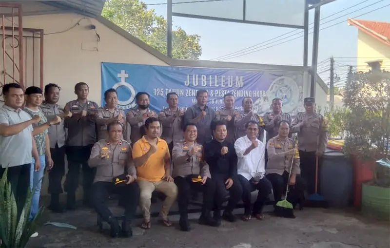 Polsek Kotabaru Lakukan Kegiatan Bakti Religi Dalam Rangka Menyambut HUT Bhayangkara