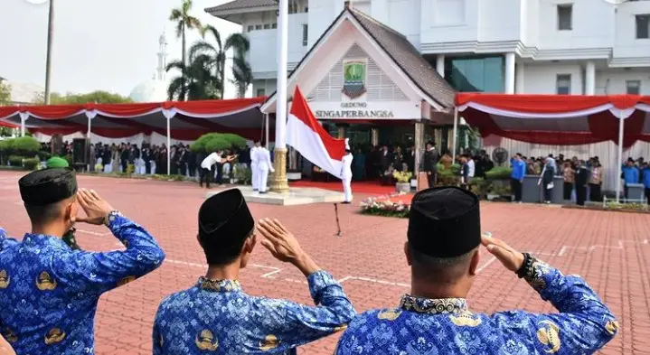 Ketua DPRD Karawang Menghadiri Upacara Peringatan Hari Sumpah Pemuda ke-96 Tahun 2024