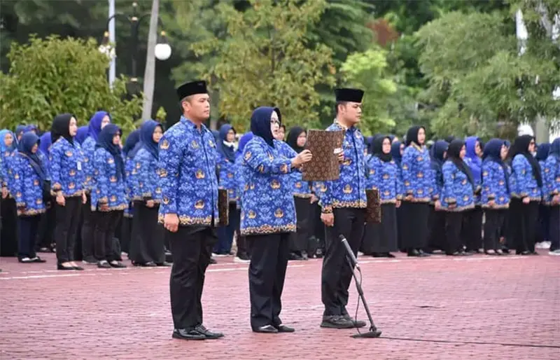 Pemda Karawang Gelar Upacara Peringatan Hari Korpri Tahun 2024