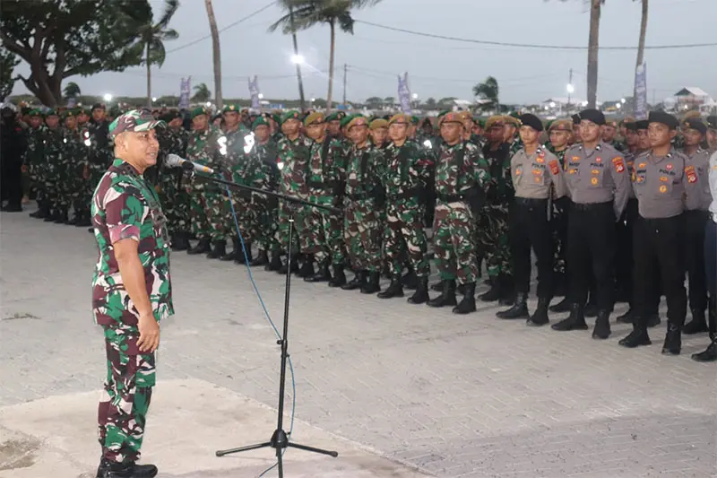 Polres Karawang Gelar Pengamanan Kunjungan Kerja Presiden RI ke Kab Karawang