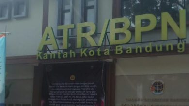 Kantor badan pertananhan ATR/BPN Kota Bandung