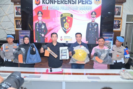 Polisi Amankan Pelaku Pembunuhan di Kota Bandung