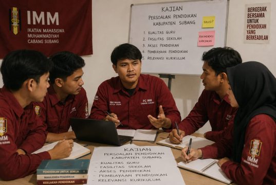 Sekolah Ambruk, Moral Pendidikan Runtuh: PC IMM Kabupaten Subang Soroti Mandulnya Kinerja Dewan Pendidikan dan Gagalnya Dinas Pendidikan