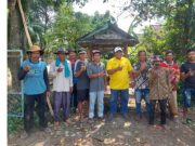 Wujudkan Desa MANTAP, Kades Kadawung Bangun Pos Satkamling dan PJU Bersama Warga dengan Biaya Pribadi