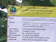 Diduga Tak Sesuai Spesifikasi, Proyek Rekonstruksi Jalan Pamoyanan–Warudoyong–Winduraja