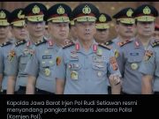 Kapolda Jabar Rudi Setiawan Resmi Naik Pangkat Jadi Komjen