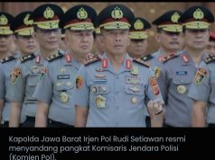 Kapolda Jabar Rudi Setiawan Resmi Naik Pangkat Jadi Komjen