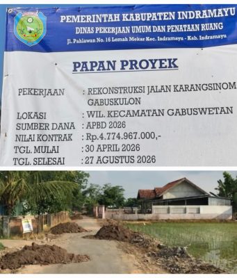 Dugaan Carut-Marutnya Proyek Infrastruktur di Kabupaten Indramayu kini bukan sekadar rumor LSM KPAHN Segera Laporkan Ke Kejaksaan Tinggi Jawa Barat